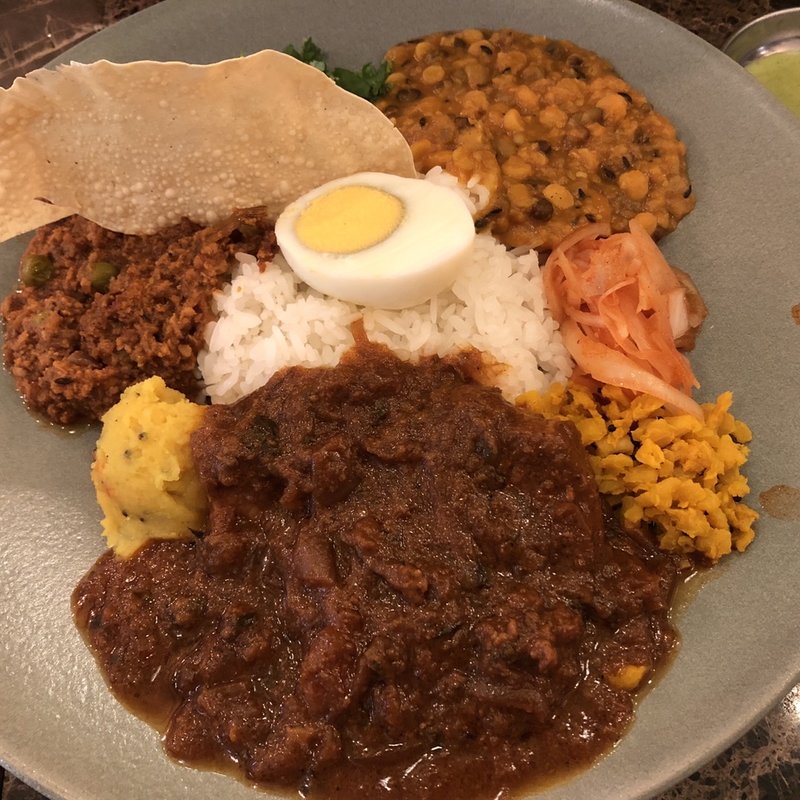 ポークカレー&キーマ&MIX豆(FISH 丸の内店)