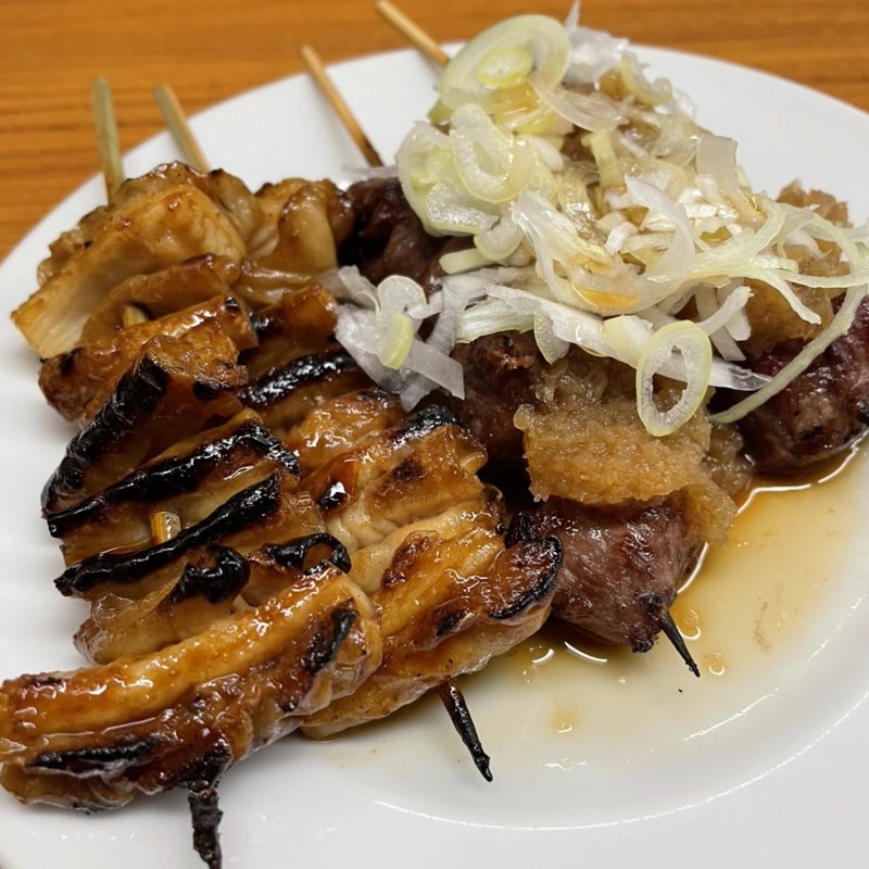 もつ焼き(4本）(のんき)