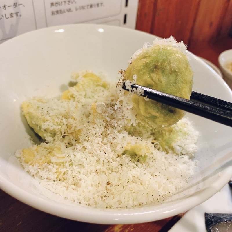 そら豆のフリット((食)ましか)