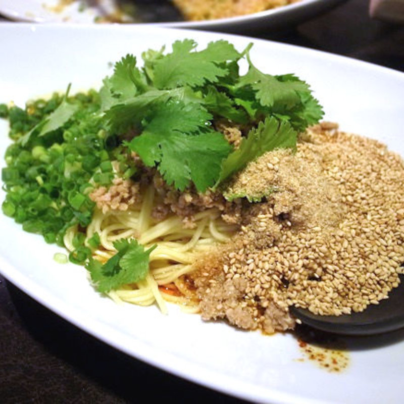 汁無し坦々麺(明煌華)