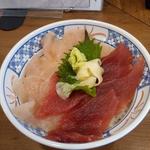 マグロ2色丼(磯丸水産 西船橋店)