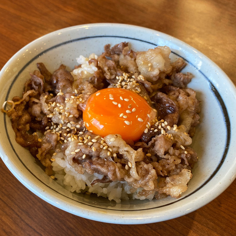 神戸牛すき焼き丼(丸亀製麺 蟹江店 )