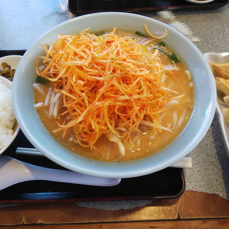 ネギラーメン(くるまやラーメン迫町店(宮城県登米市))