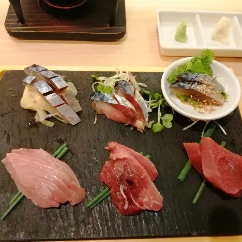 (まぐろとさば)