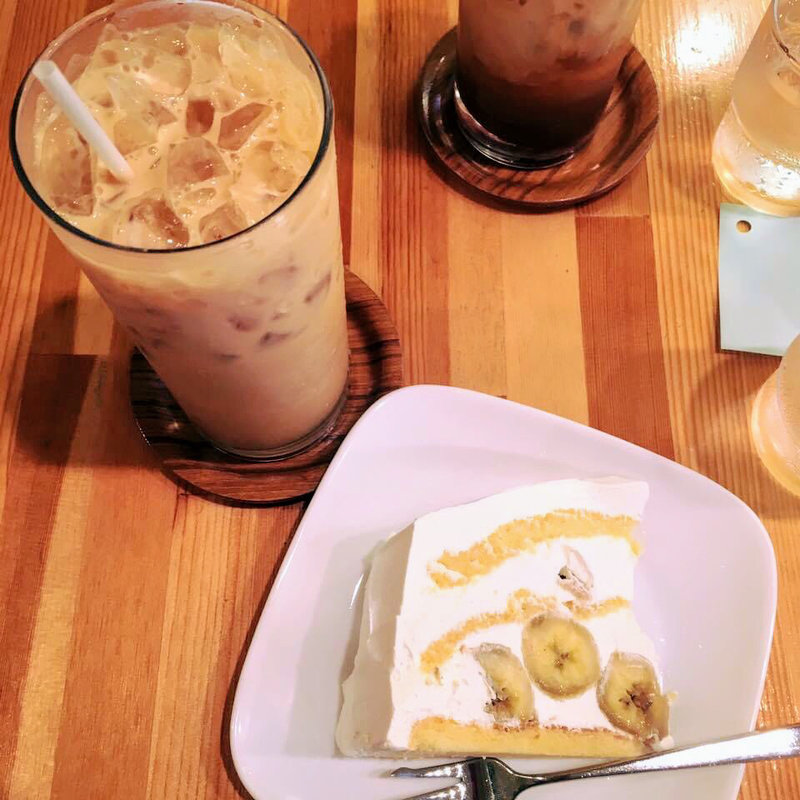 バナナケーキセット(ケニヤン 渋谷店)