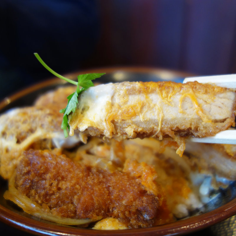 Wカツ丼(丸亀製麺西月隈)