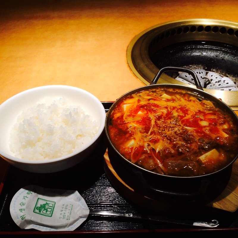 スジ煮込ランチ(韓食苑 恭楽亭)