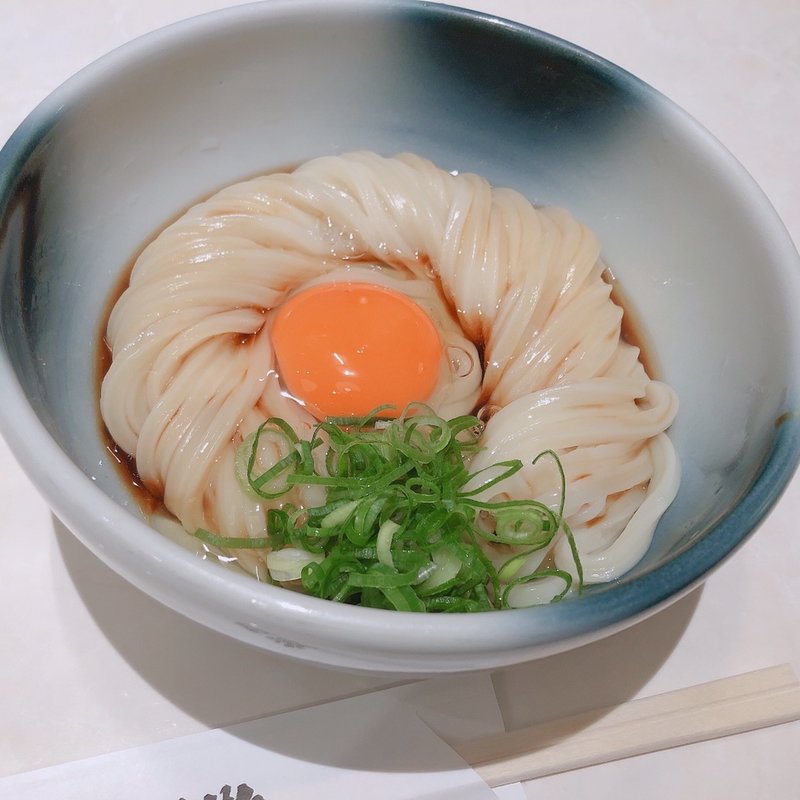 釜玉うどん(麺散)