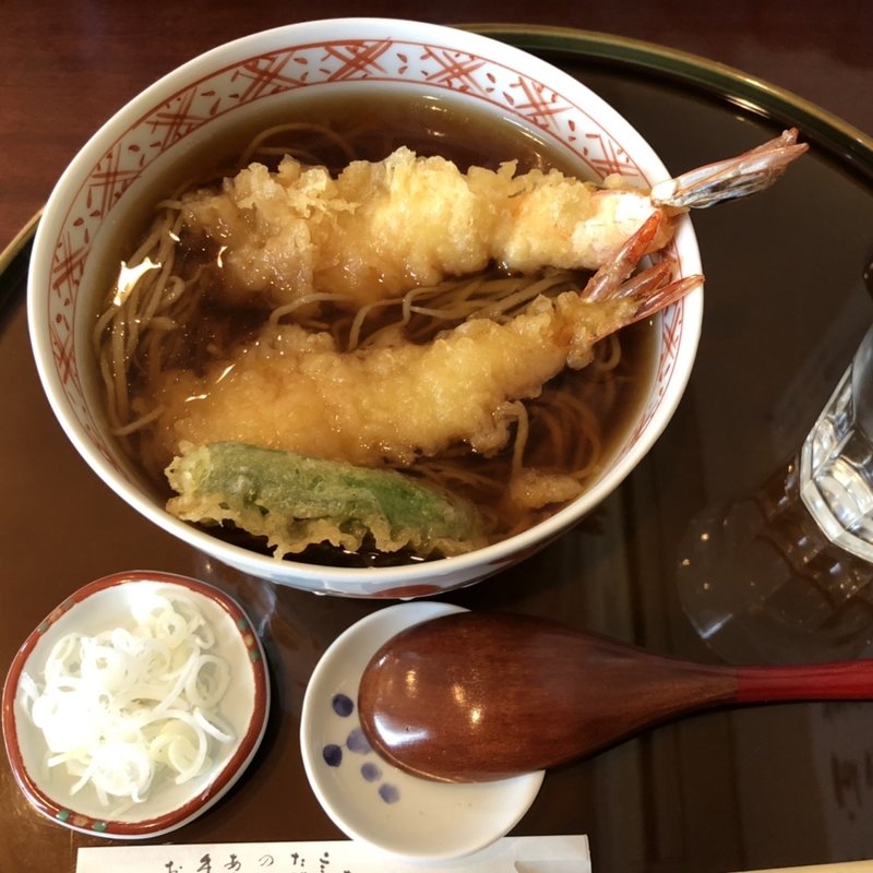 天ぷらそば(一水庵　)