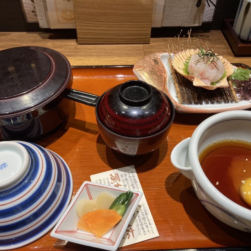 宇和島鯛めし(レストラン東雲 松山空港ビル店 （れすとらんしののめ）)