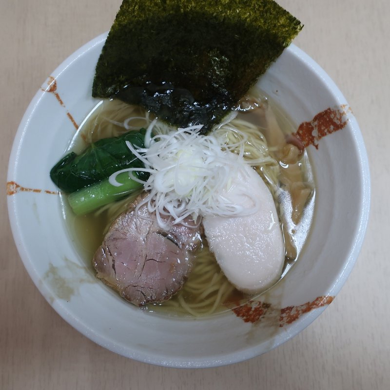 淡麗鶏そば塩(じゃっこい)