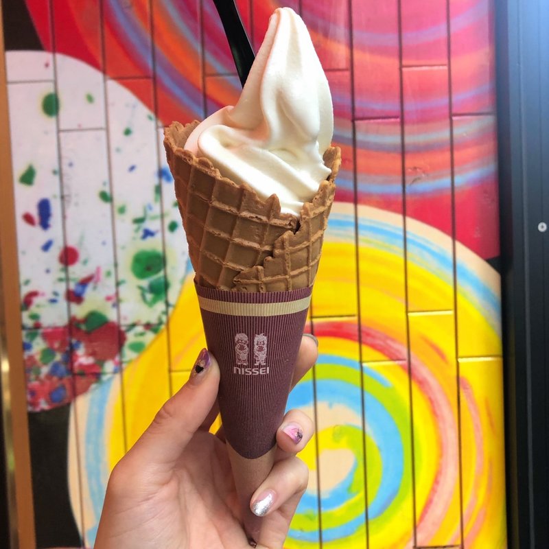 ソフトクリーム(NIKKA BLOCK CAFE 原宿縁日)