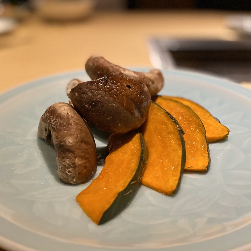 旬の焼き野菜(雪月花たなかさとる)