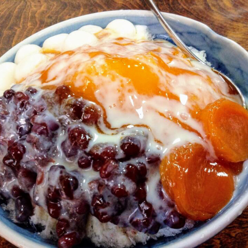 杏子みるく金時白玉(甘いっ子)