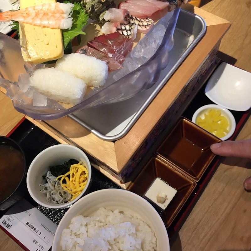 海の玉手箱定食(海風土 （シーフード）)