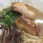 厚切りチャーシュー麺