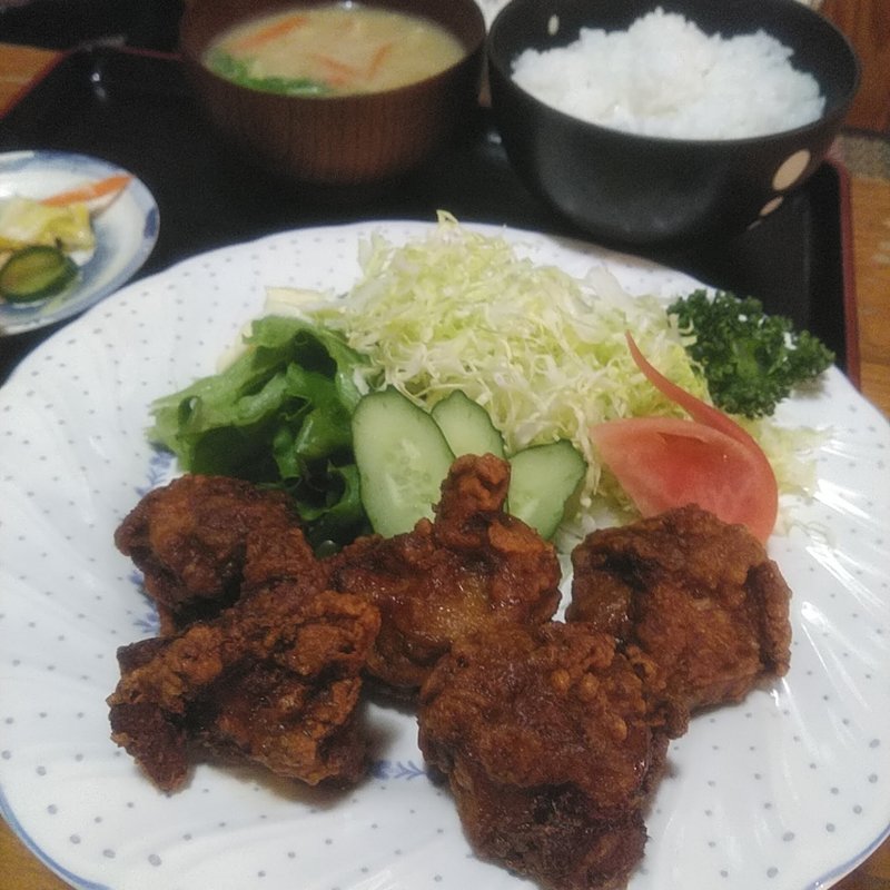 唐揚げ定食(時代屋 )