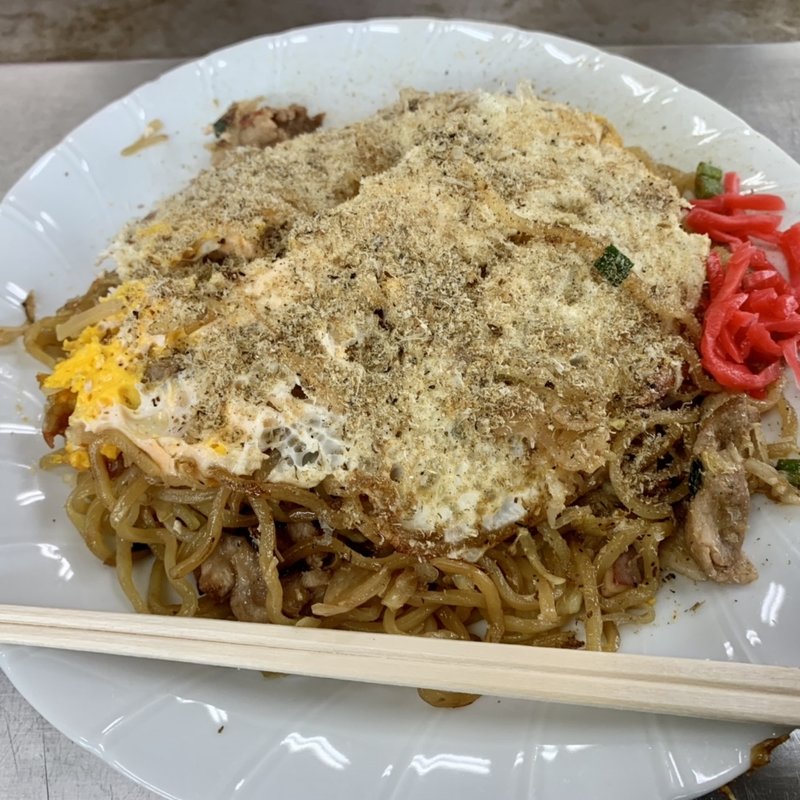 五目入り焼きそば ＜１番人気＞(お好み食堂 伊東 （おこのみしょくどう いとう）)