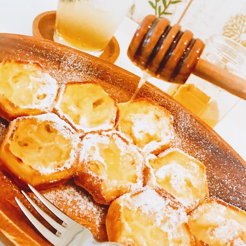 ハニーフレンチトースト(はちくまカフェ)