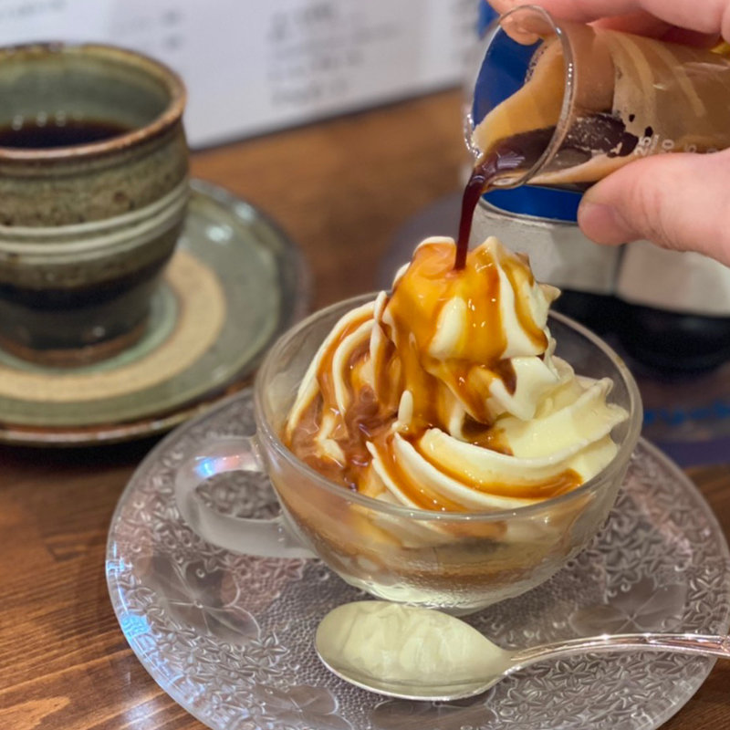 アフォガード(珈琲UEDA)