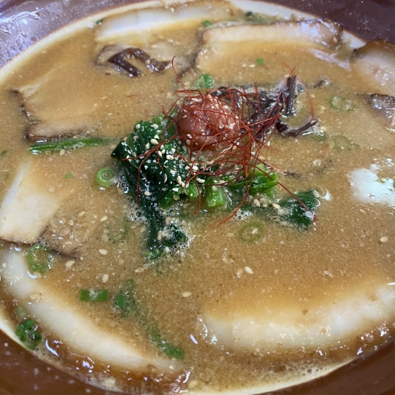 チャーシュー胡麻そば(八方)