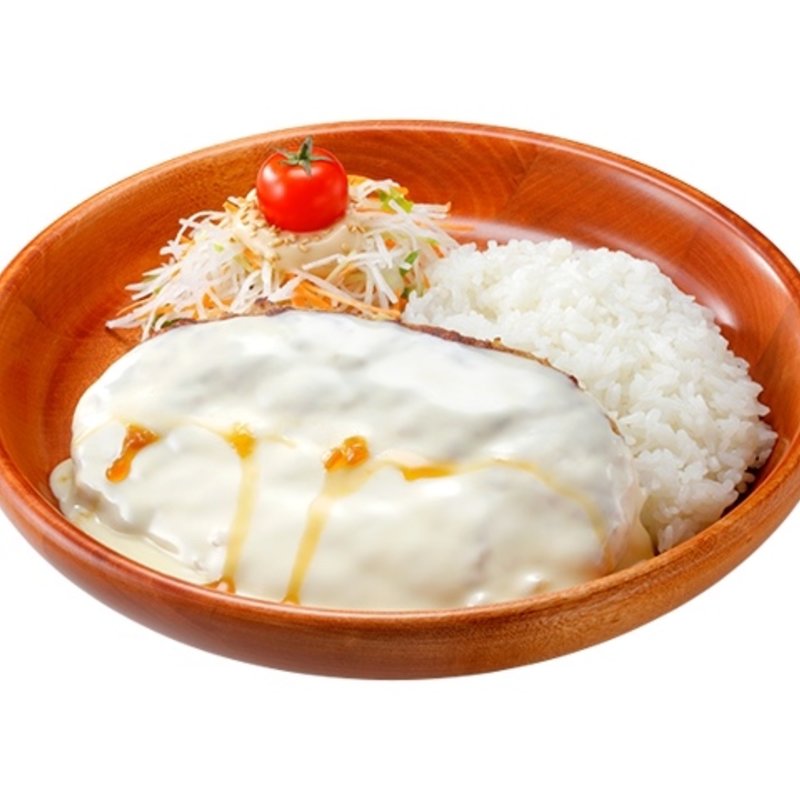 チーズフォンデュバーグディッシュ(びっくりドンキー 尼崎西店)