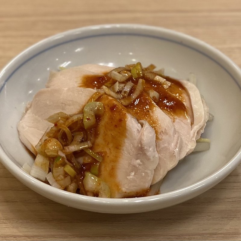 よだれ鶏ハーフ(ぎょうざの満洲 川西能勢口駅店)