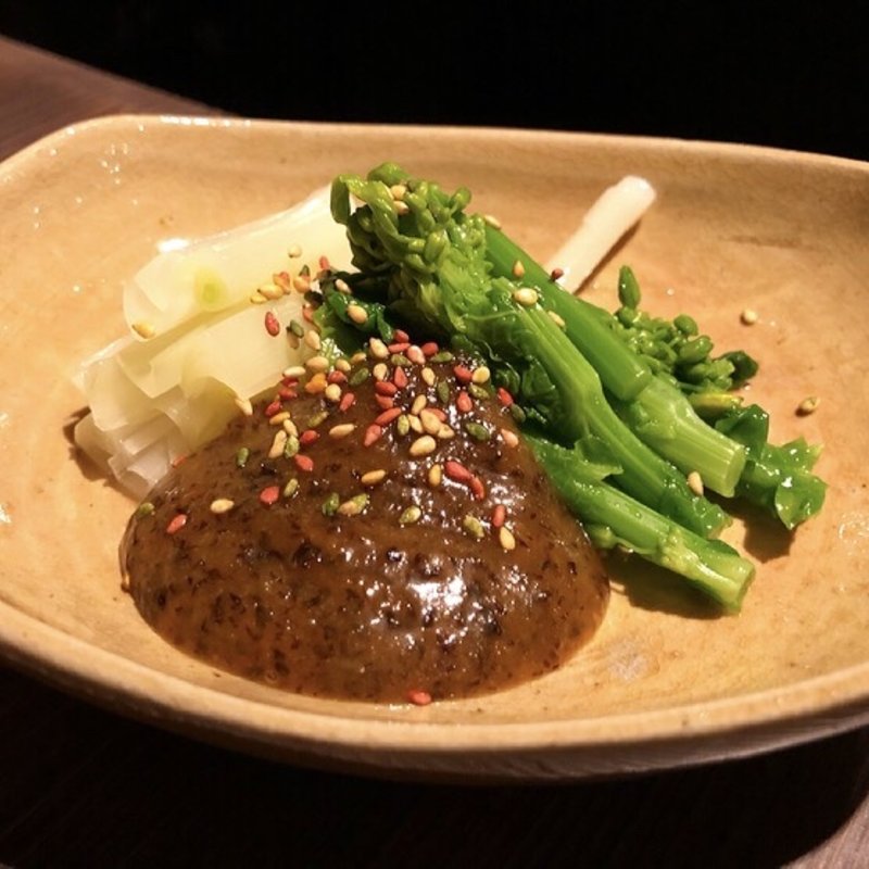 春野菜のふきのとう味噌(ぽんしゅや三徳六味　四条烏丸店)