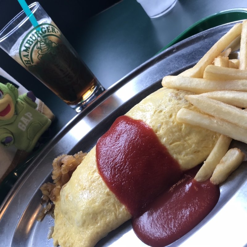 ポテトオムライス(ラッキーピエロ 港北大前店)