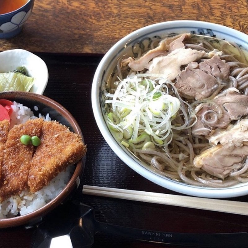 肉そば(蕎麦処ふもと)