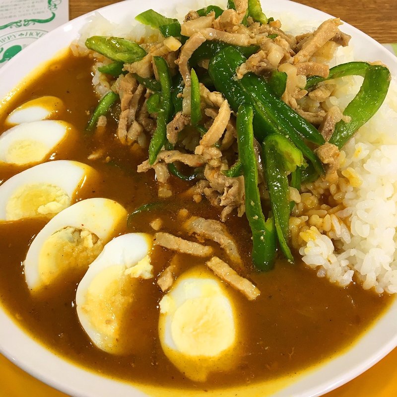 豚肉とピーマンの細切り炒めカレー(カリーハウス コロンボ )