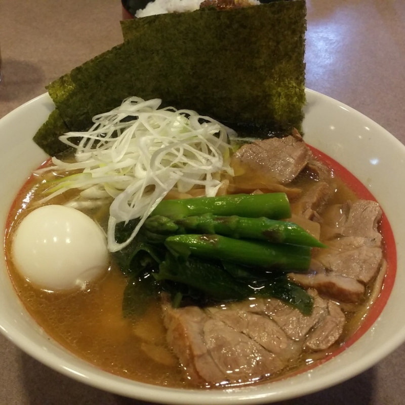 ニンニクラーメン(らぁめん藤浪)