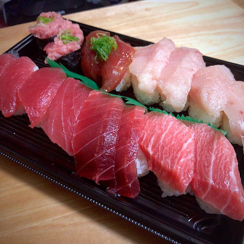 まぐろ三昧セット(スシロー あすと長町店 )