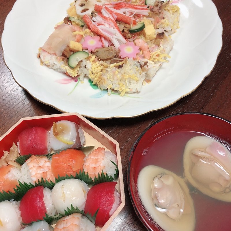 はまぐりのお吸い物(お家)