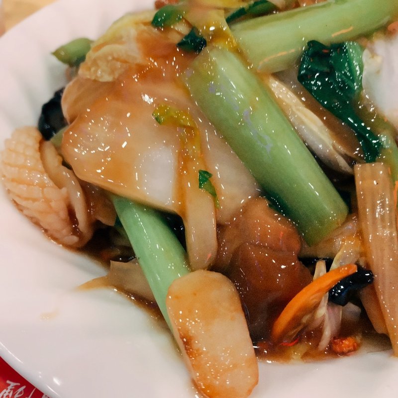 あんかけ焼きそば(中国料理 桃源郷 浅草橋店)