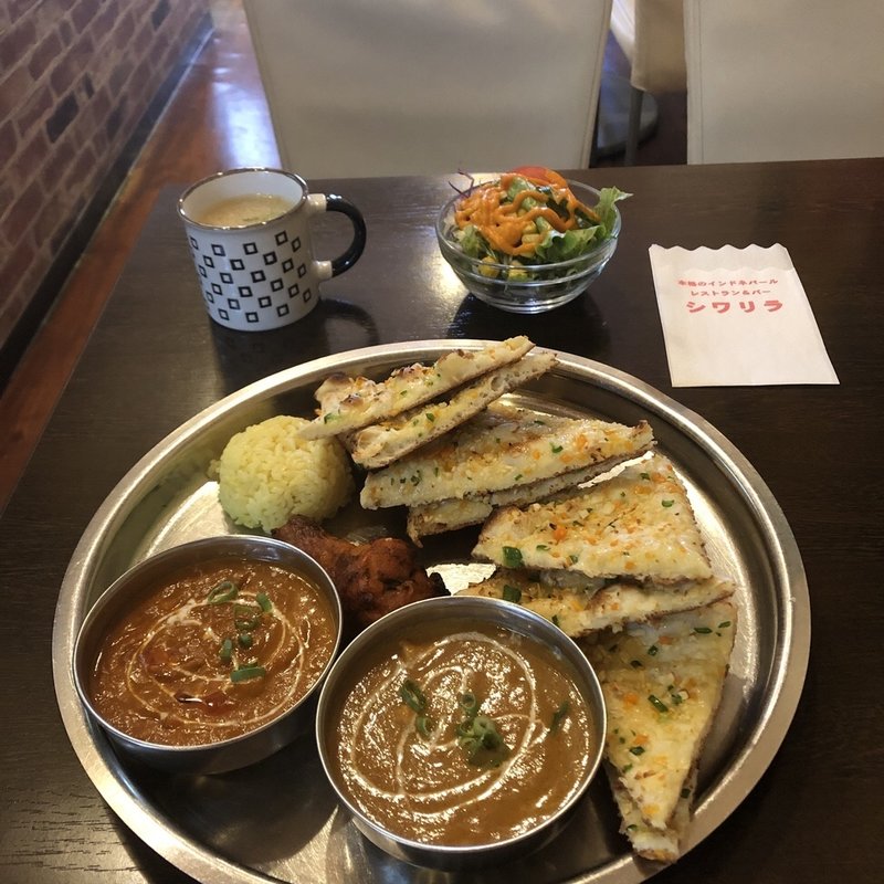 ガーリックナンセット(本格インド・ネパール料理 シワリラ)