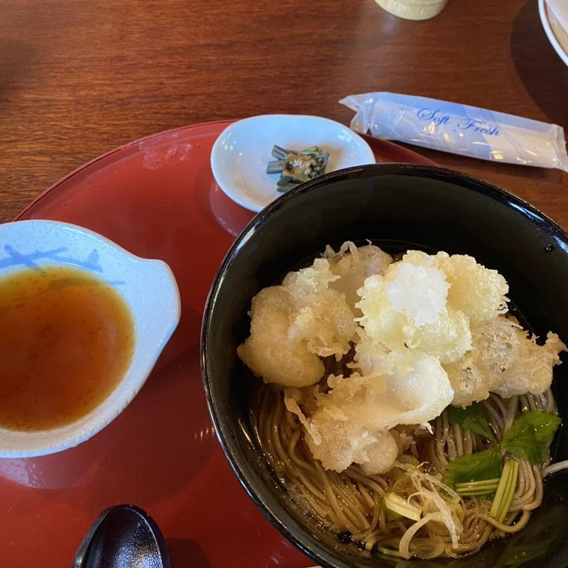 揚げ餅仁王蕎麦(矢的庵 （ya ma to an）)