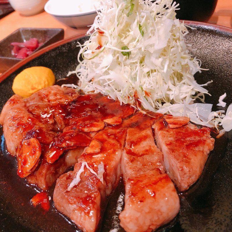 トンテキ定食(勝富 藤枝店 )