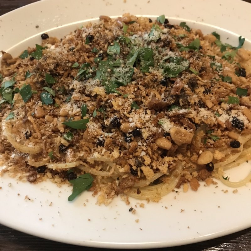 鹿肉のミートソーススパゲティ(カンティーナ カーリカ・リ)