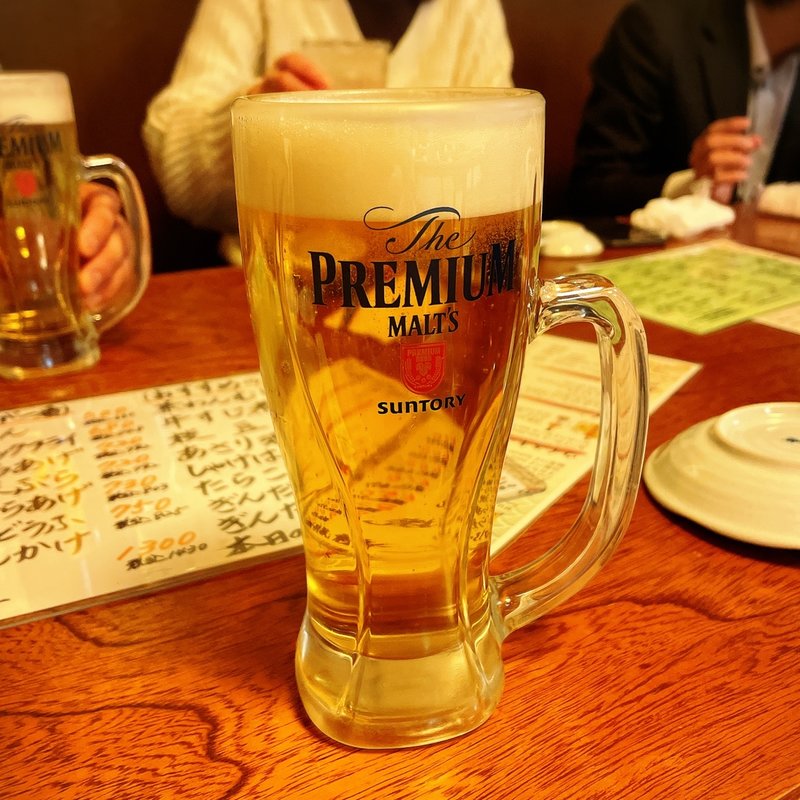 ザ・プレミアム・モルツ(いろは寿司 本店)