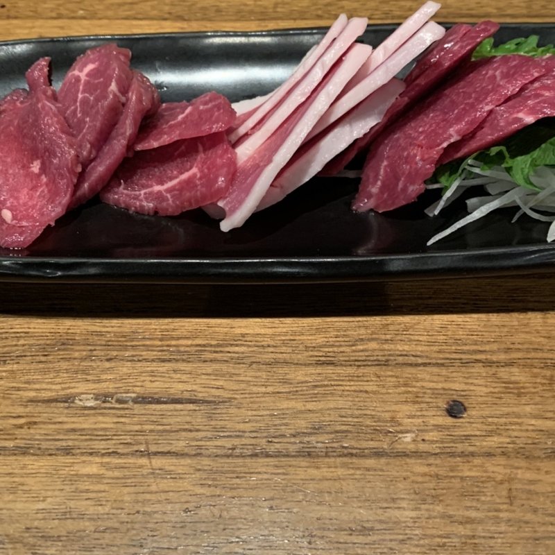 馬刺し(古窯庵)