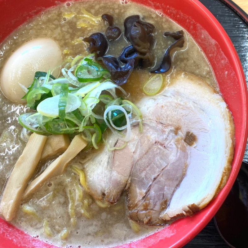 背脂煮干し正油(Gun助ラーメン)