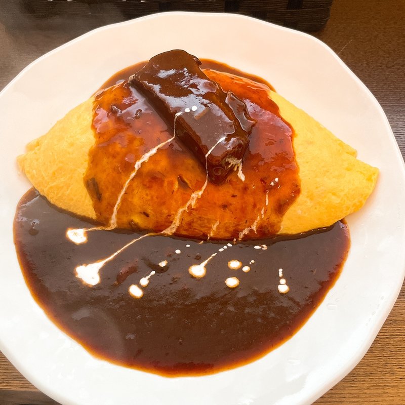 タンシチューオムライス Mサイズ(オムココワ)