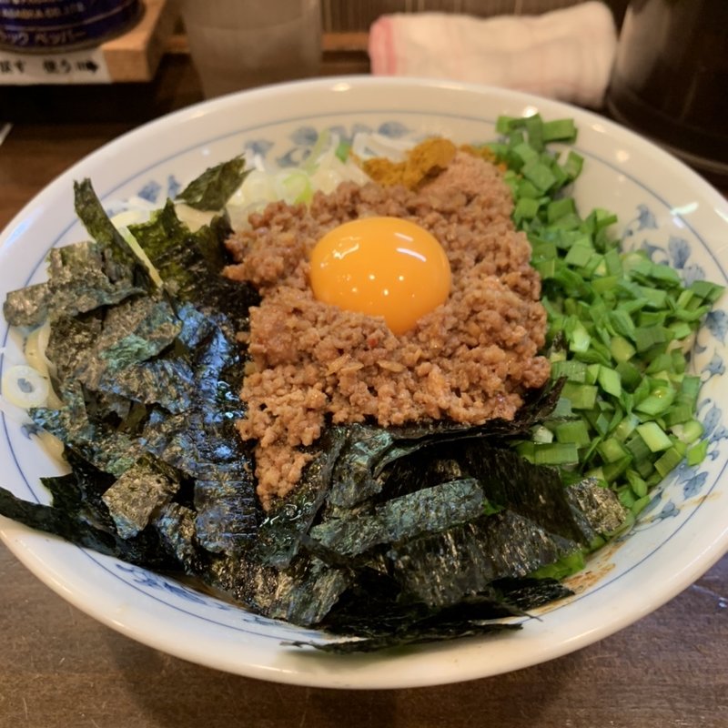 期間限定　台湾まぜそば(東池袋大勝軒 八王子店)