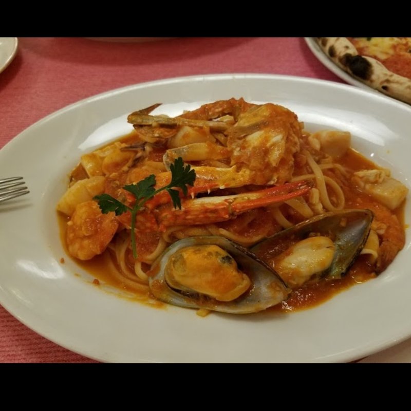 魚介のパスタ ペスカトーレ(ベッロカンパーニャ 越谷店)