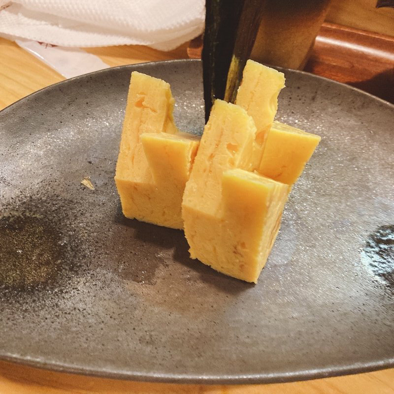 玉子つまみ(鮨 くろさき)