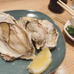 ひとくち牡蠣3個(まごめ酒肴 神徳)