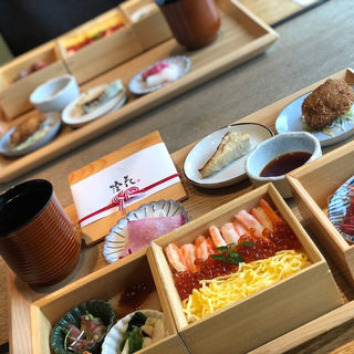 季節を旅するランチ御膳(個室和食 堀江 燈花 なんば店)