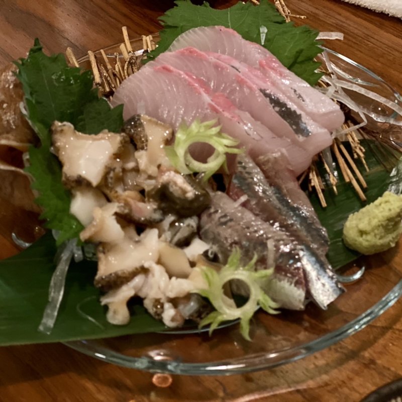 お刺身三点盛り(酒場ル 丸森)