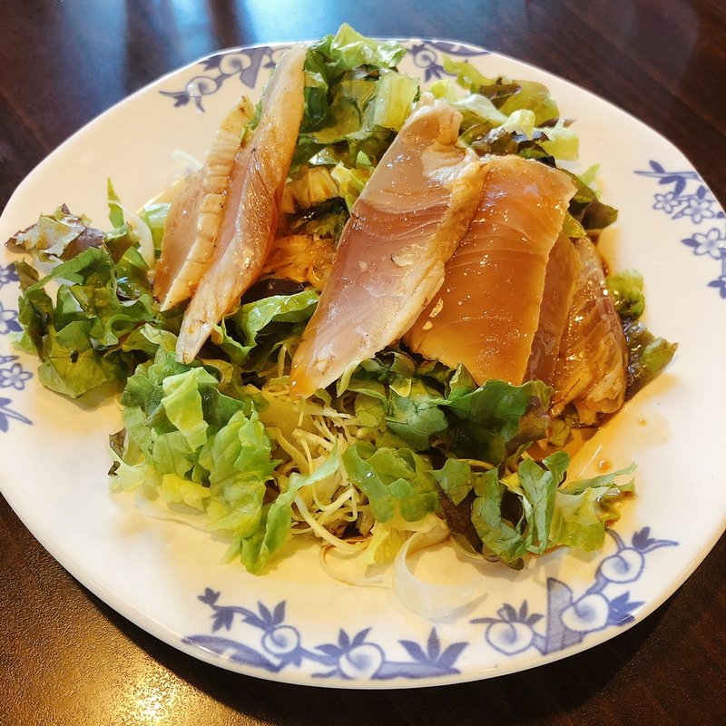 炙りビンチョクマグロの秘醬ソース(バーミヤン 横浜駒岡店)